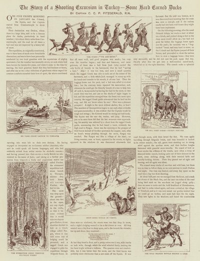 Het Verhaal van een Schietexcursie in Turkije door Alfred Chantrey Corbould